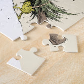 Puzzle Le Grinch et Max ramènent le sapin de Noël (Côté)