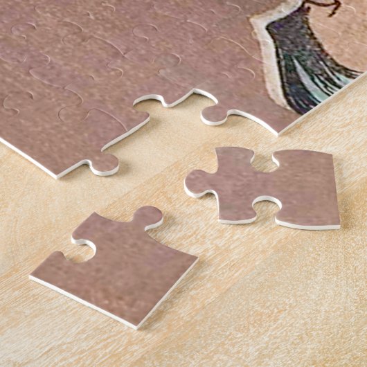 Puzzle Le guerrier de Samurai combat sur un cheval, Yoshi (Côté)