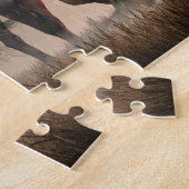 Puzzle Le Guerrier et l'ours (Côté)