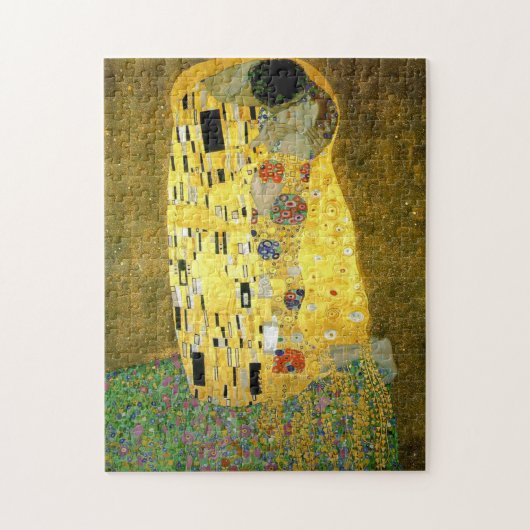 Puzzle Le ~ Gustav Klimt de baiser (Vertical)