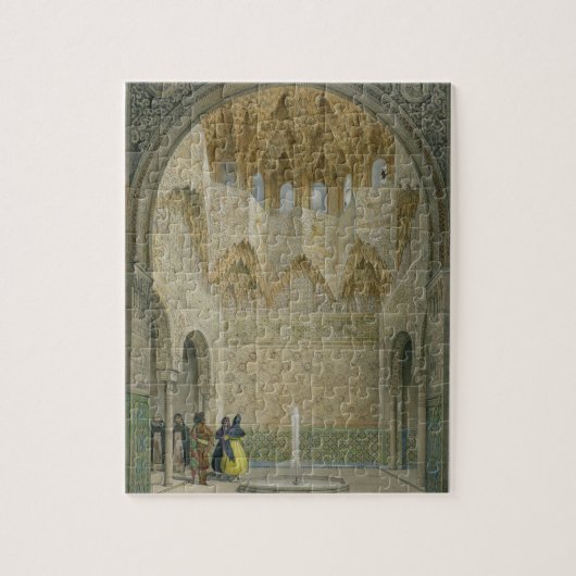 Puzzle Le Hall de l'Abencerrages, Alhambra, Granad (Vertical)