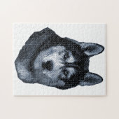 Puzzle Le Husky Est Mon Chien Favori, Le Husky Sibérien (Horizontal)