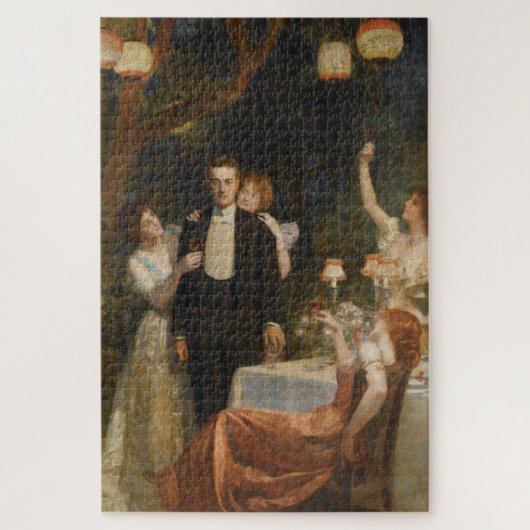 Puzzle Le Jardin d'Armide (par John Collier) (Vertical)