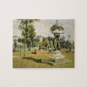 Puzzle Le jardin de terrasse, abbaye de Woburn