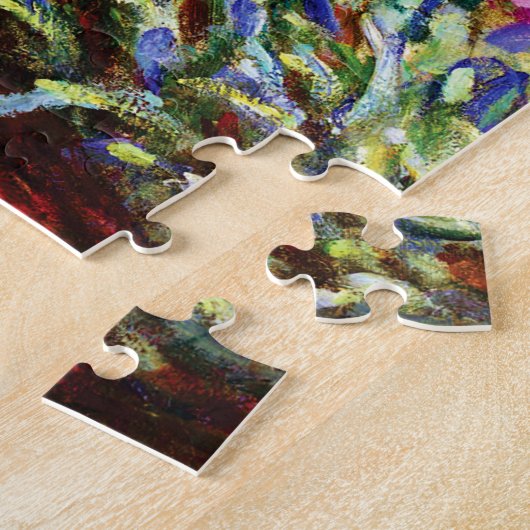 Puzzle Le jardin d'Iris à Giverny par Claude Monet (Côté)
