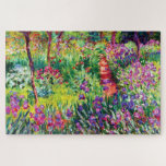 Puzzle Le jardin d'Iris à Giverny par Claude Monet<br><div class="desc">Visitez mon magasin pour un design plus intéressant et plus de choix de couleurs => zazzle.com/iwheels*</div>