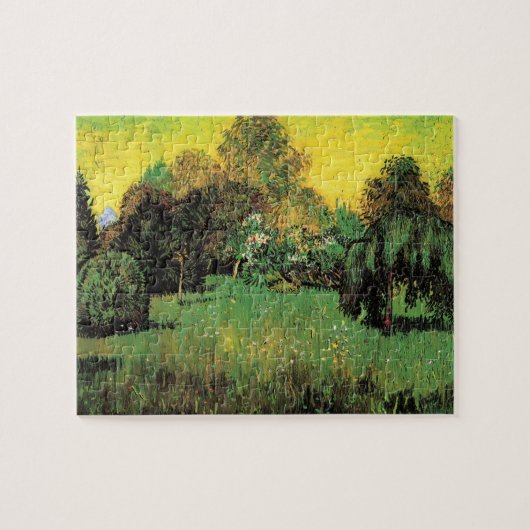 Puzzle Le jardin du poète par Vincent van Gogh (Horizontal)