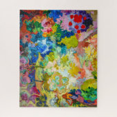 Puzzle Le Jardin Fleuri | Carl Lohse | (Vertical)
