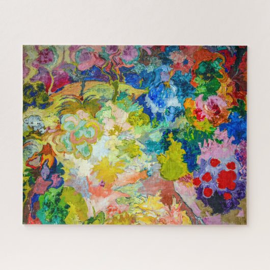 Puzzle Le Jardin Fleuri | Carl Lohse | (Horizontal)