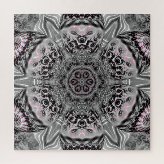 Puzzle Le Jardin Fractal Argenté (Vertical)