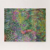 Puzzle Le Jardin Iris De Giverny By Claude Monet (Horizontal)