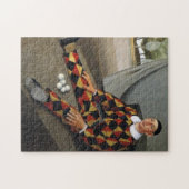 Puzzle Le Jongleur au cirque (par Antonio Donghi) (Horizontal)