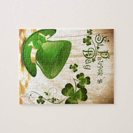 Puzzle Le jour de St Patrick heureux (Horizontal)