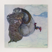 Puzzle "Le Julbock" Chèvre de Noël de John Bauer (Horizontal)