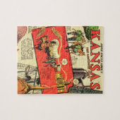 Puzzle Le Kansas l'état de tournesol (Horizontal)