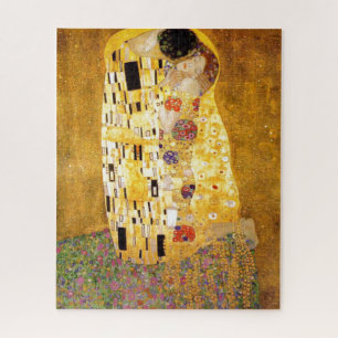 Puzzle Le Kiss Gustav Klimt Peinture Art Vintage Vieux
