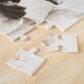 Puzzle Le labrador brun chocolat. (Côté)