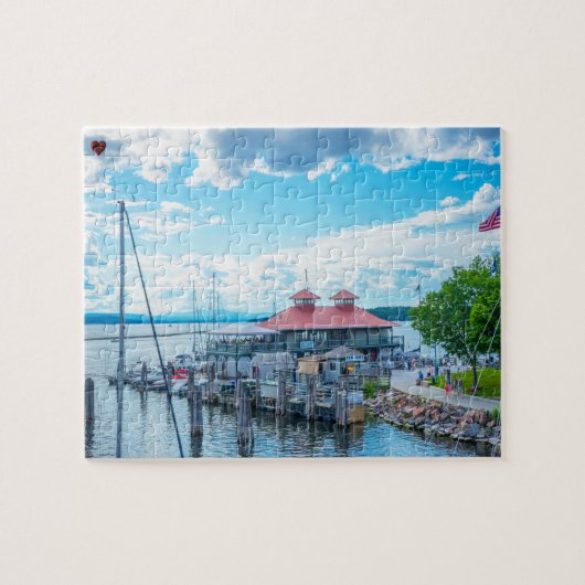 Puzzle Le lac Champlain Vermont (Horizontal)