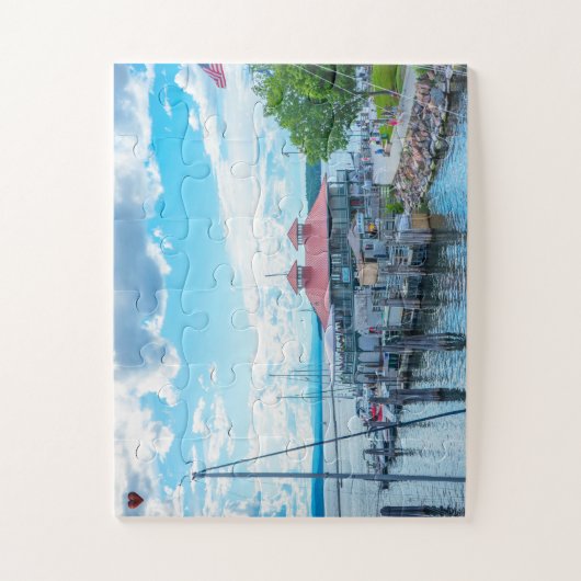 Puzzle Le lac Champlain Vermont (Vertical)