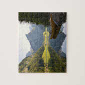 Puzzle Le lac des Alpes en Suisse (Vertical)