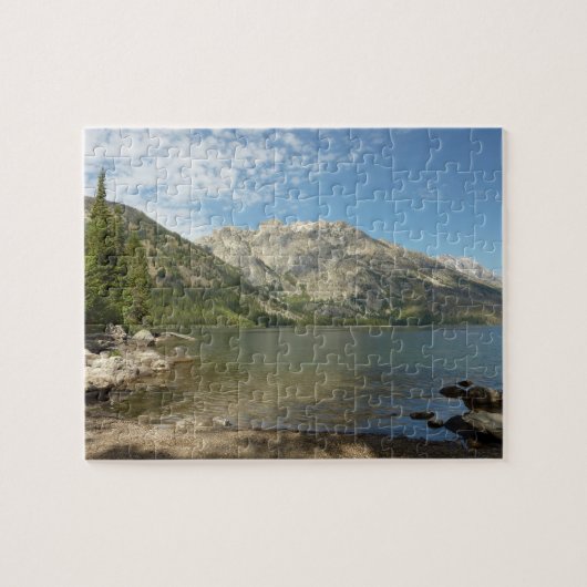 Puzzle Le lac Jenny dans le parc national de Grand Teton (Horizontal)