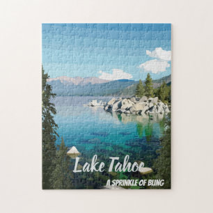Puzzle Le lac Tahoe Un parfum California & Nevada
