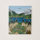 Puzzle Le lac Wallowa de ~ de Nez Perce (Vertical)