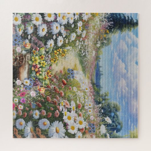 Puzzle le langage des fleurs (Horizontal)