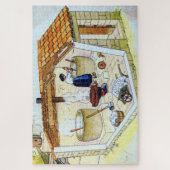 Puzzle Le lavoir. (Vertical)