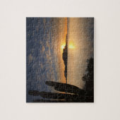 Puzzle Le lever de soleil sur Isla Danzante dans le golfe (Vertical)