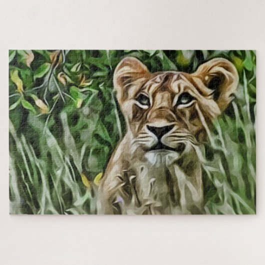 Puzzle Le Lion Cub (Horizontal)