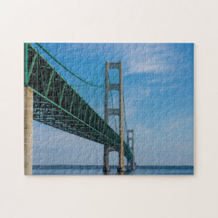 Puzzle Le long du pont de Mackinac