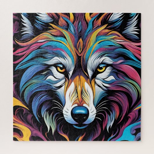 Puzzle Le loup (Vertical)