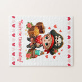 Puzzle Le magnifique pirate de la Saint Valentin (Horizontal)