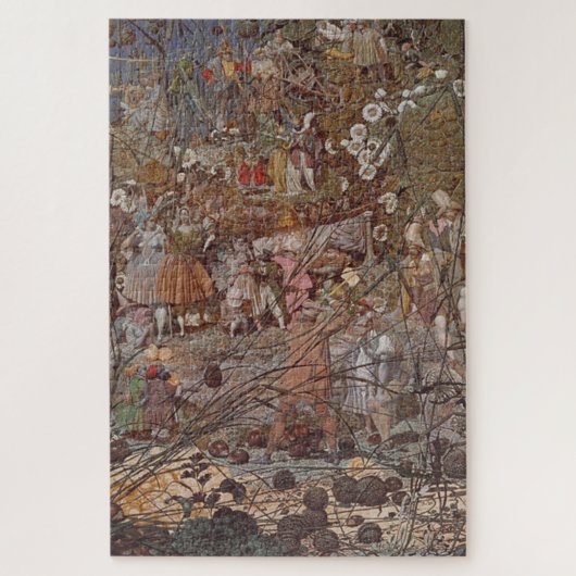 Puzzle Le maître des fleurs de la fée par Richard Dadd (Vertical)