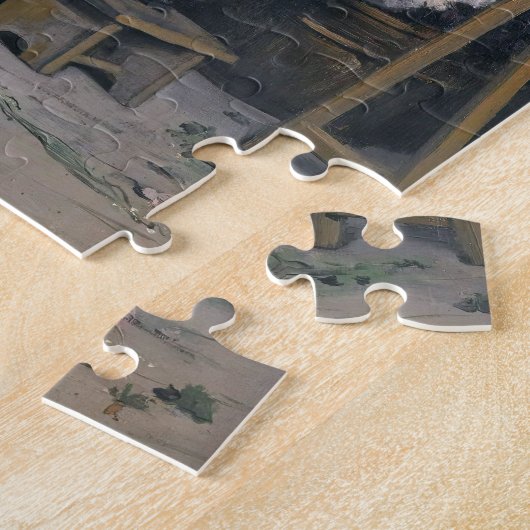 Puzzle Le marchand de fleurs | Victor Gabriel Gilbert (Côté)