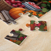 Puzzle Le marché de la récolte d'automne (Côté)