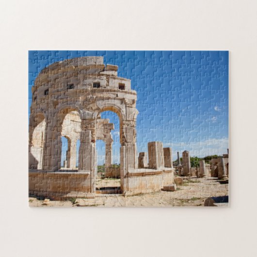 Puzzle Le Marché, Leptis Magna, district d'Al Khums (Horizontal)