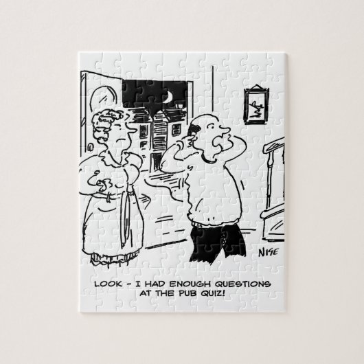 Puzzle Le mari ne veut pas remettre en question (Vertical)