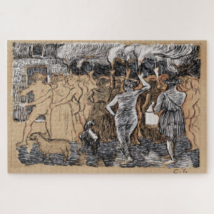 Puzzle Le Mariage de Daphnis et Chloë par Pissarro