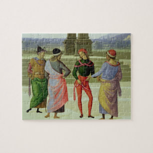 Puzzle Le mariage de la Vierge, coordonnée de quatre