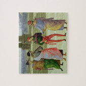 Puzzle Le mariage de la Vierge, coordonnée de quatre (Vertical)