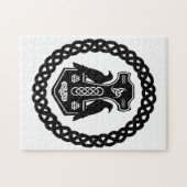Puzzle Le marteau de Celtic Knot Thor (Horizontal)