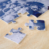 Puzzle Le massif du Mont Blanc. (Côté)