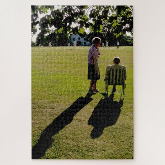 Puzzle Le Match Du Cricket. (Vertical)