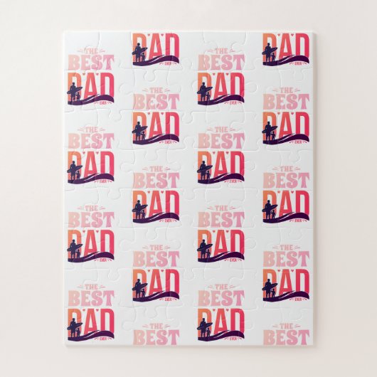 Puzzle Le Meilleur Papa du Monde (Vertical)