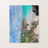 Puzzle Le Mexique, Yucatan, péninsule, ruines de Tulum, (Vertical)