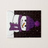 Puzzle Le mignon bonhomme de neige sans arme (Horizontal)