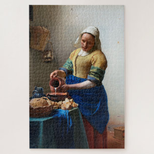 Puzzle Le Milkmaid, Johannes Vermeer