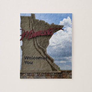 Puzzle Le Minnesota vous accueille